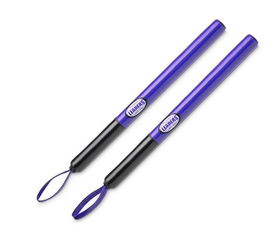 Тренерские палки LEADERS Boxing Punch Sticks PUR (ONE, кожа, фиолетовый)