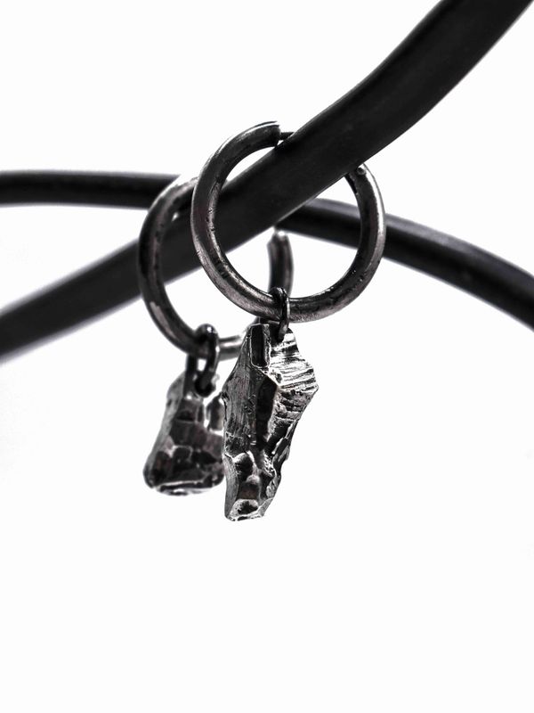 Серьга Rock Oxyd темная - фото 3