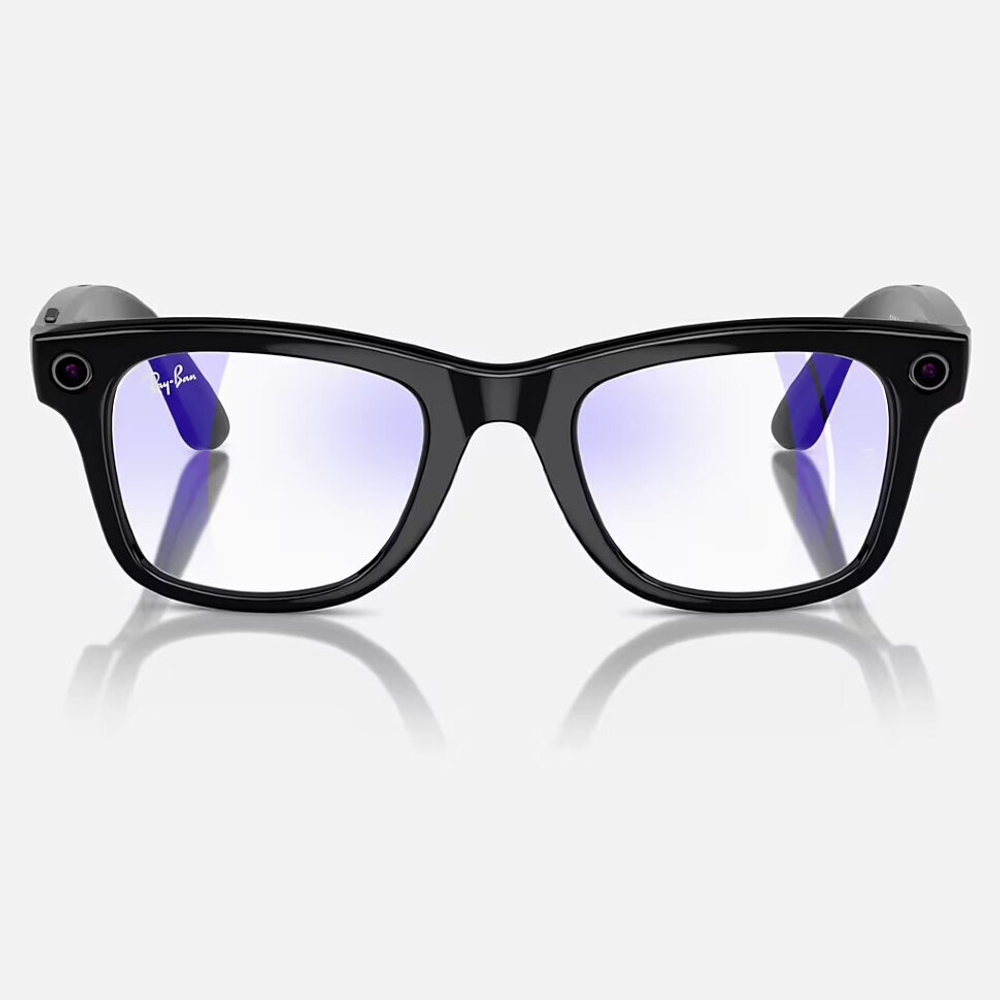 Ray-Ban Meta Wayfarer ( Цвет оправы - черный, цвет линз - прозрачный )