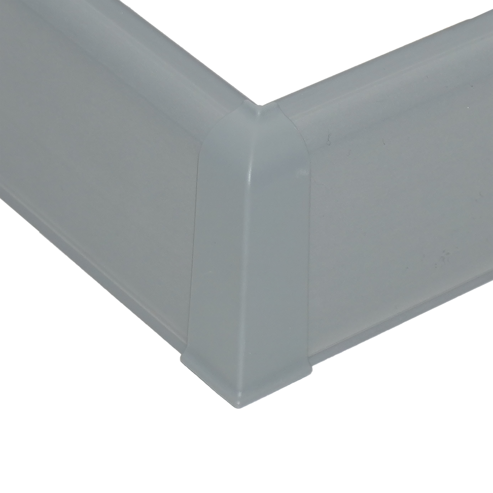 Угол наружный к плинтусу Arbiton VIGO 60 Тёмно-серый (2шт)