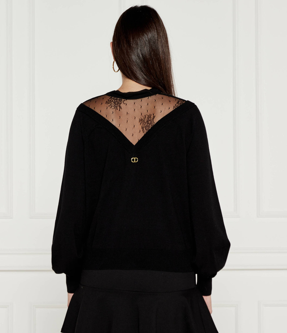 Свитер TWINSET - черный(242TP3021)