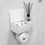 Полка для ванной "Glomma", снежно-белый