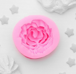 Молд силиконовый  «Кудрявая роза» (входит в набор "Коллекция 3")