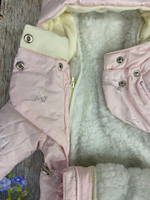 Комбинезон-трансформер (2в1) Модель: 025 "Princess" (ИП Петрова Г.Г.) (Цвет: Светло-розовый, Размер: 74-80)