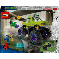 LEGO Marvel Super Heroes - Монстр-трак Халка против Таноса 76312