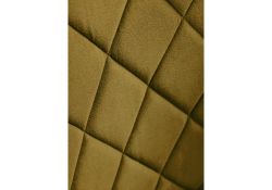 Стул на металлокаркасе Зест микровелюр 12 / черный глянец