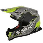 Шлем SMK ALLTERRA MAVERIX, цвет серый/желтый (L)