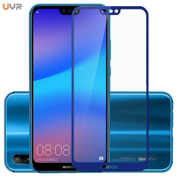 Защитное стекло Huawei P20 Pro (Синее)