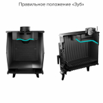 ОТОПИТЕЛЬНАЯ ПЕЧЬ-КАМИН «МАЭСТРО II»