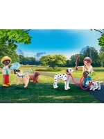 Конструктор Переносной чемодан: Прогулка с собаками Playmobil 70530
