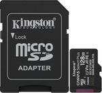Карта памяти Kingston 128GB MicroSDXC Class 10 Canvas Select Plus (SDCS3/128GB) + SD адаптер 150мб/с.