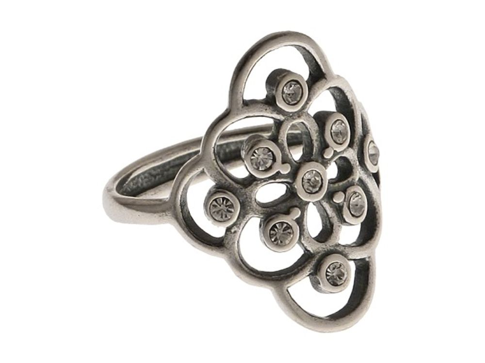 "Амплуа" серьги в золотом покрытии из коллекции "Театр" от Jenavi с английским замком