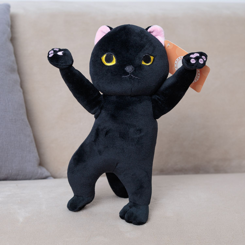Мягкая игрушка подушка Кот Ниндзя для девочек и мальчиков