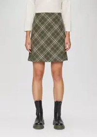 Tweed Юбка в клетку s.Oliver