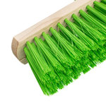 Щетка деревянная для подметания пола, 280 мм, 5 рядов, прямая тулейка с резьбой, без черенка Сибртех 84614