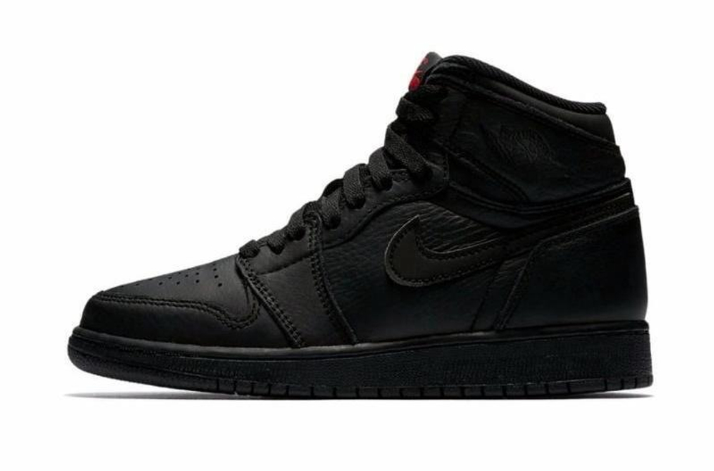 Кроссовки Jordan Air Jordan 1 Retro High Og Essentials Black (Женская размерная сетка)