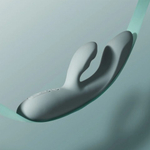 Вибратор-кролик Chika серый от SVAKOM