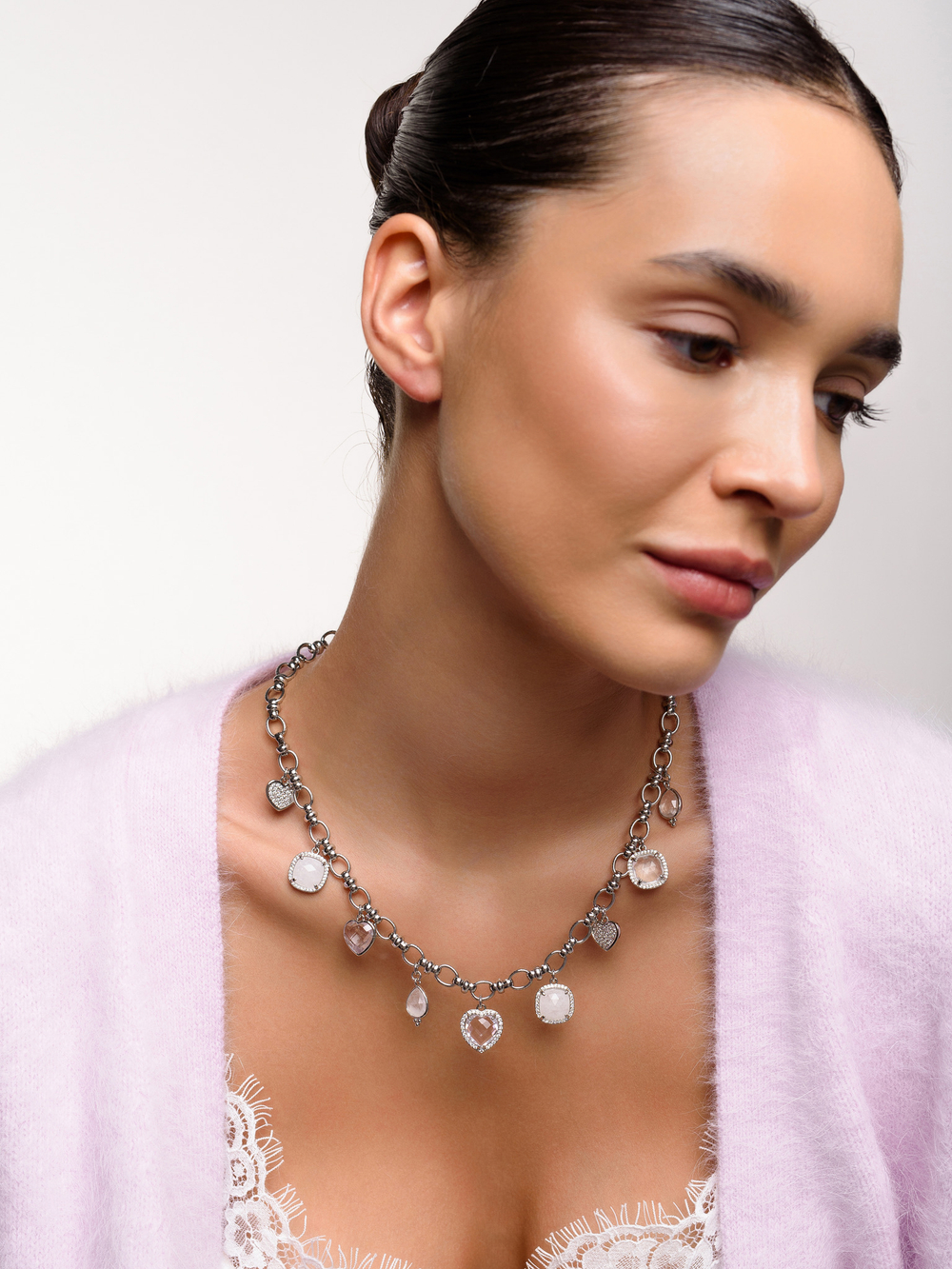 Колье "Amour chain" Silver