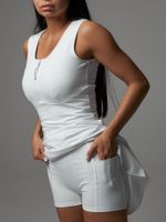 Платье теннисное Paddel Tennis Game White