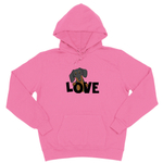 Толстовка "Такса - LOVE"