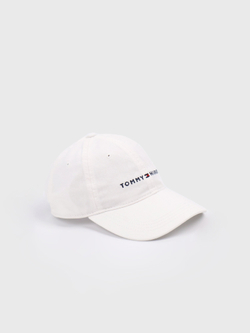 Бейсболка Tommy Hilfiger Embroidered Tommy Logo Bright White - One Size