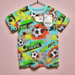 Комплект для мальчика "Футбол", шорты + футболка, размер 122