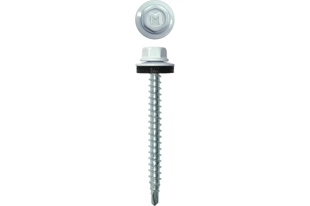 Саморез кровельный Daxmer 4,8х50 RAL 9003
