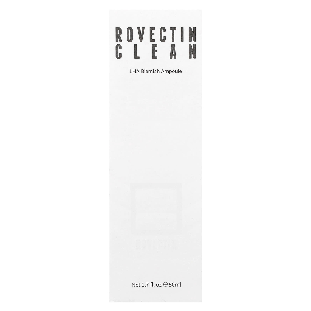 Rovectin, Clean LHA Blemish Ampoule, 50 мл (1,7 жидк. унц.)