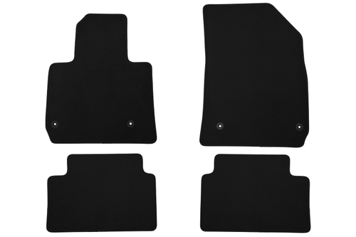 Коврики в салон для CITROEN C5 2008-2017, седан, универсал, 4 шт. (текстиль) KLEVER01102401200K