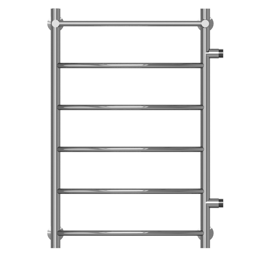 Полотенцесушитель MIXLINE CAPELLA  80х50х50 (1'' НР, 5 перекладин + ПОЛКА, правое подкл) водяной