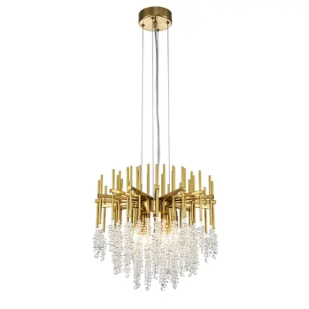 Подвесная люстра Indigo CAPPELLA 12052/6P Gold V000602
