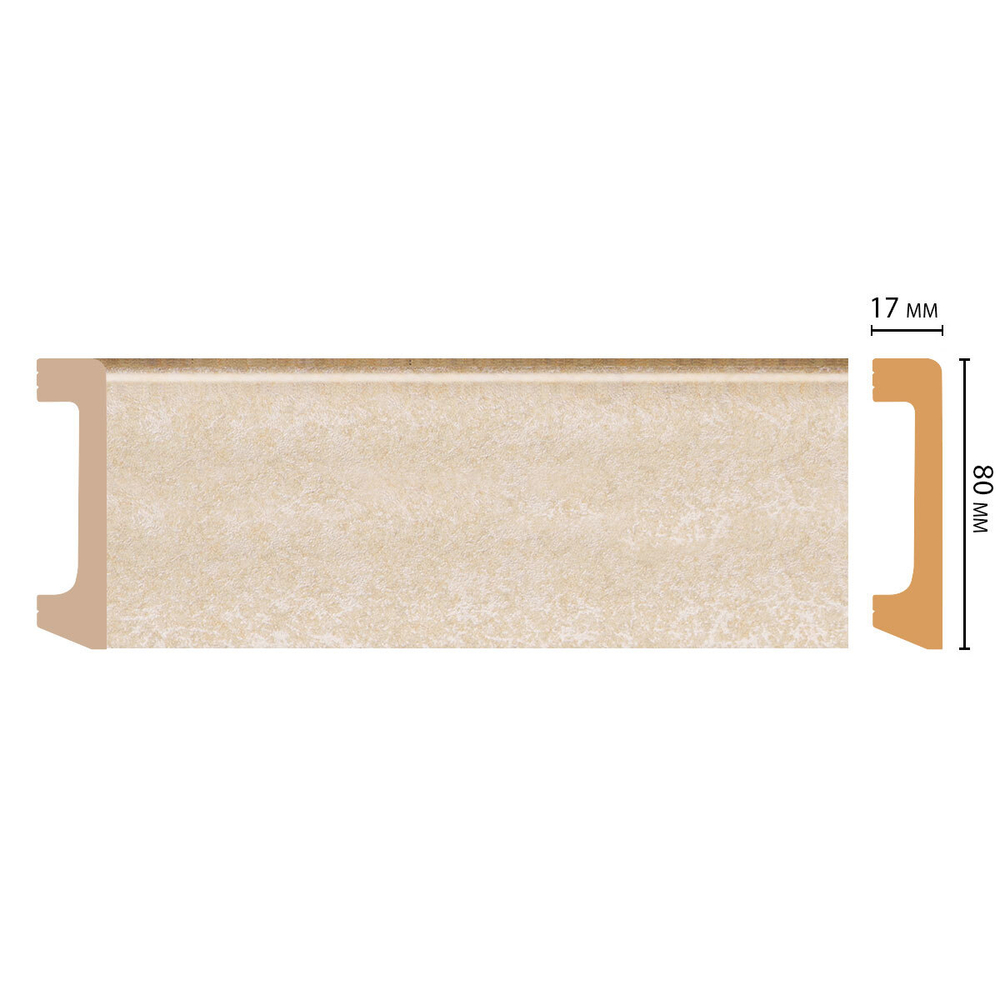 Плинтус Decomaster D235 D235-18D