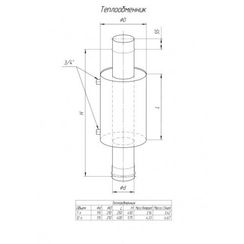 Бак Ferrum Комфорт 12л нержавеющий на трубу d-115мм с водяным контуром 28591