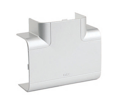 Тройник 140х50 мм, цвет серый металлик