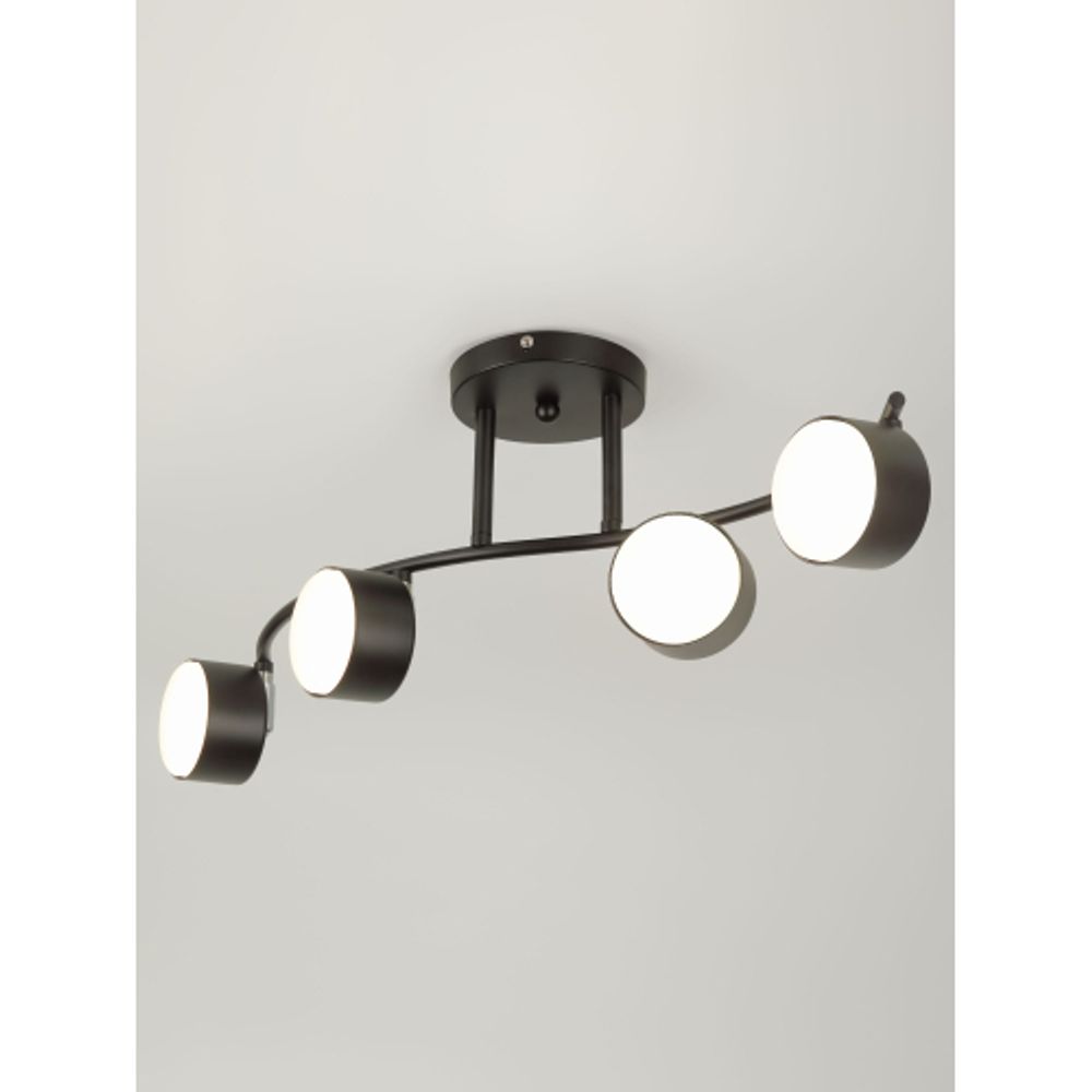 Светильник настенно-потолочный спот Rivoli   7074-704 4хGX53 15 Вт поворотный