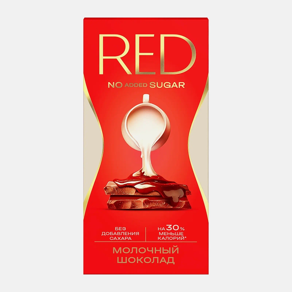 Молочный шоколад с пониженной калорийностью Red Delight 70г