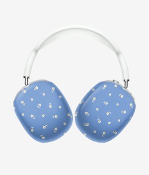 Кейс EARLY FLOWERS (голубой) для AirPods Max