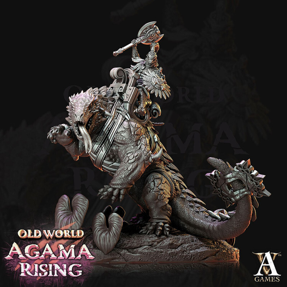 Grand Alliance Order  Seraphon Lizardmen  Skink Сцинк наездник ящера миниатюра для dnd, днд, pathfinder, фентези, Настольная игра, НРИ, Варгейм, РПГ