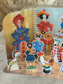 Макет "Дымковская игрушка"