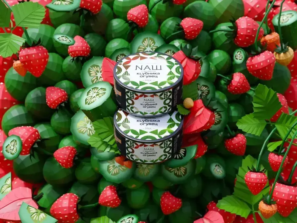 NАШ Main Line - Strawberry Cucumber (100г)