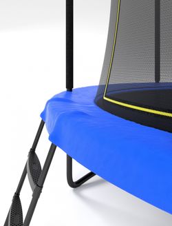 Батут для дачи с сеткой Триумф Норд Семейный премиум 244 см