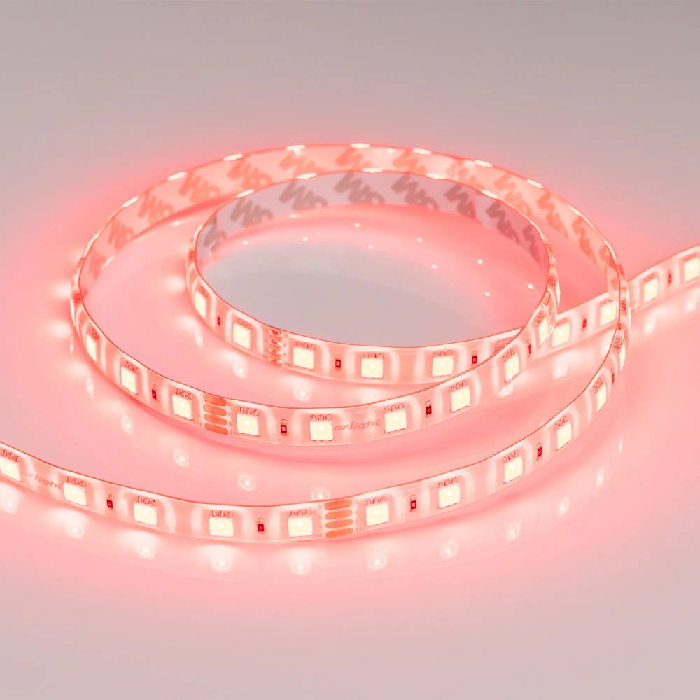 Светодиодная лента герметичная RTW-SE-B60-10mm 24V RGB (14.4 W/m, IP65, 5060, 5m) (Arlight, -) 014794(2)