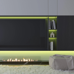 Светодиодная лента RT-H96-5mm 24V RGBW-Warm-4-in-1 (10 W/m, IP20, 5m) (Arlight, узкая) 058435