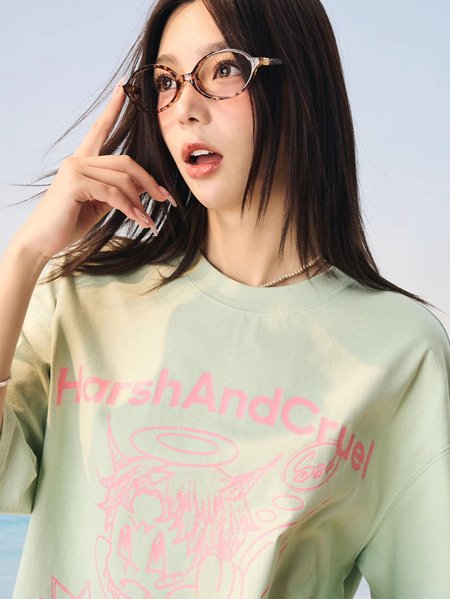 Футболка HARSHandCRUEL "Emo Angel" Oversized Tee