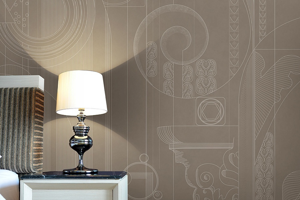 Обои и панно Affresco, коллекция  Line Art