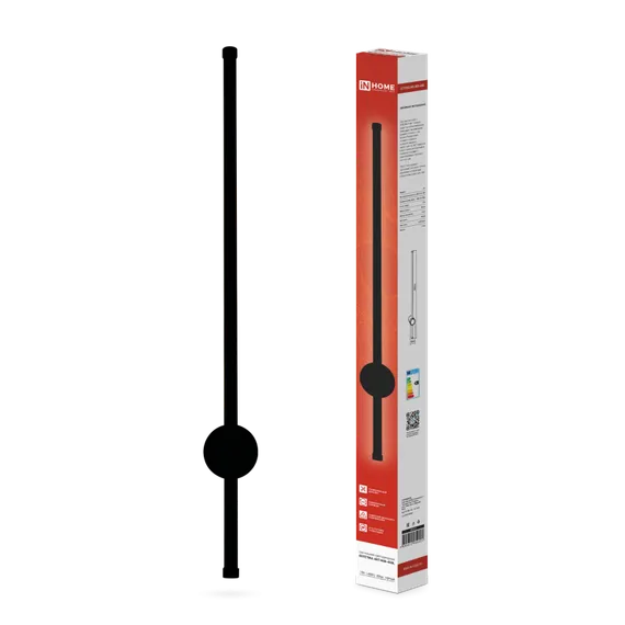 Бра ESTETIKA ART-80B-40BL 15Вт 4000К 1050лм 800х60х98 Черный IN HOME SALE