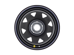 Диск усиленный JEEP стальной черный 5х127 8xR17 d71.6 ET+30 (треуг. мелкий)