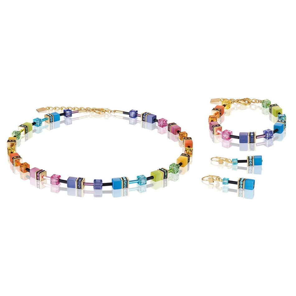 Серьги Серьги Coeur de Lion Multicolour Rainbow Gold 2838/20-1573