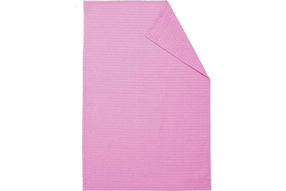 Комплект полотенец вафельных Home One 80х150 (2шт), розовый