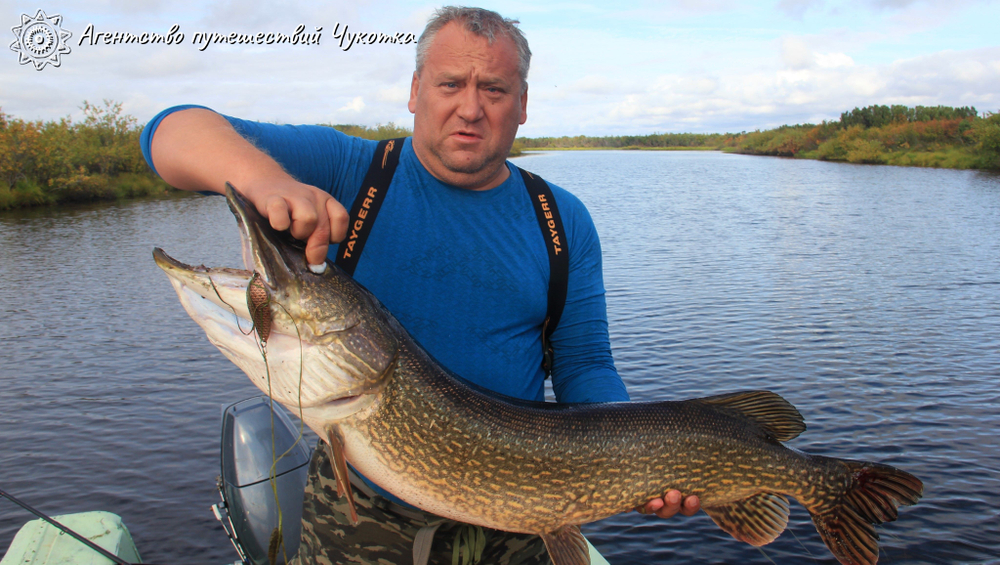 Озеро Красное - трофейная рыбалка в центральной Чукотке